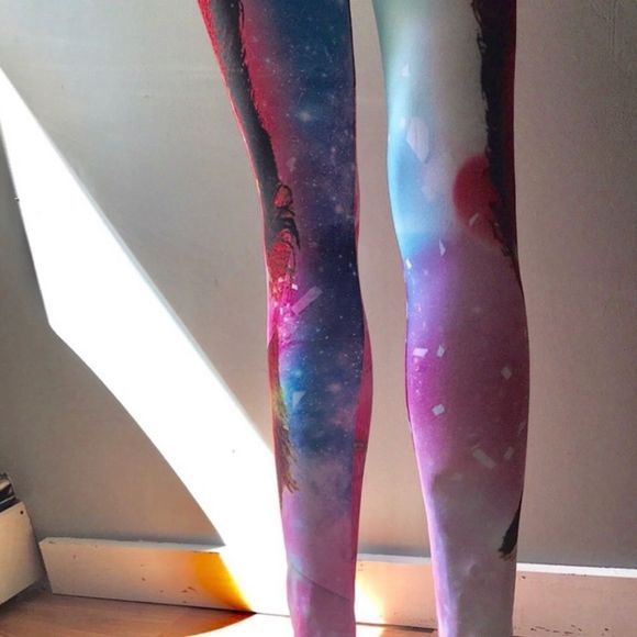 David Bowie Ziggy Stardust Leggings - Picture 6 of 7